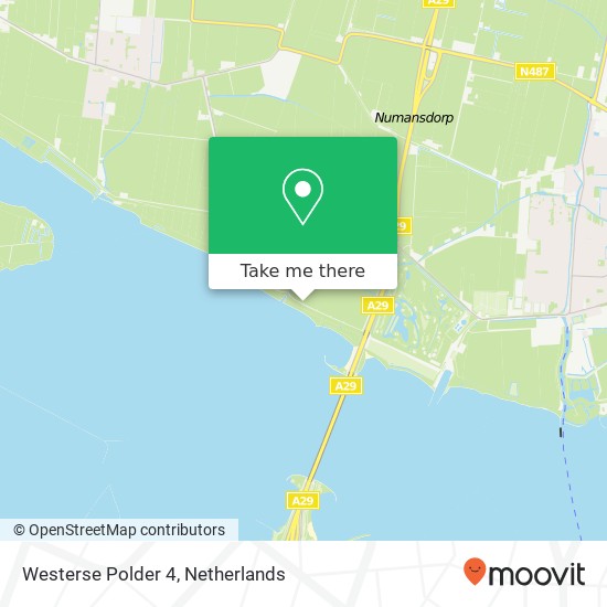 Westerse Polder 4 Karte