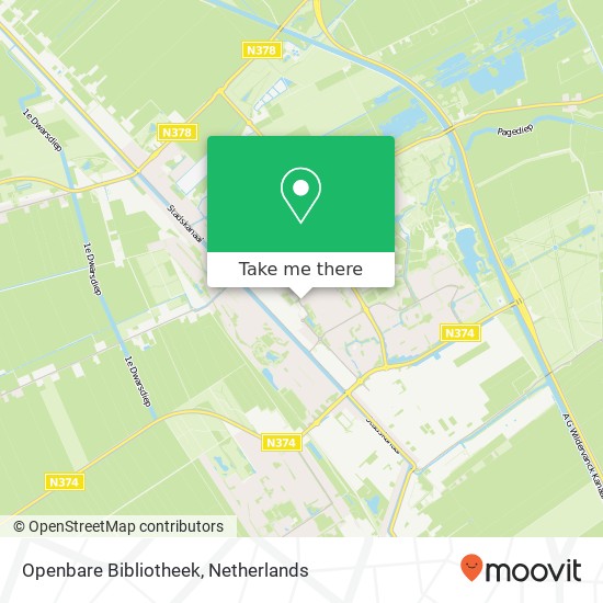 Openbare Bibliotheek map