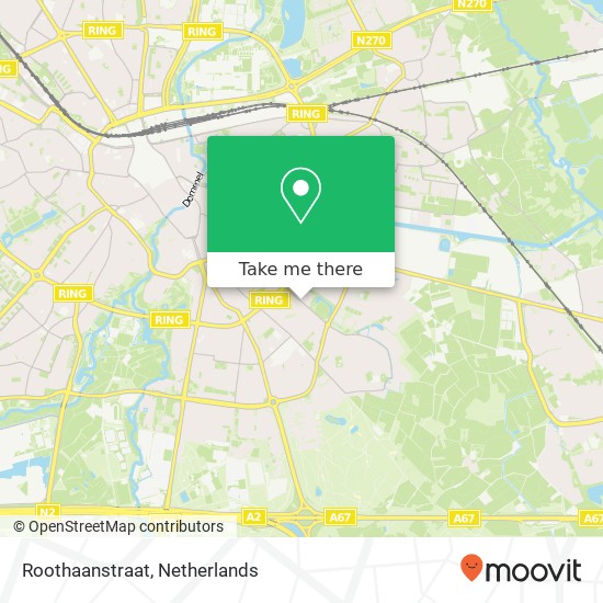 Roothaanstraat map