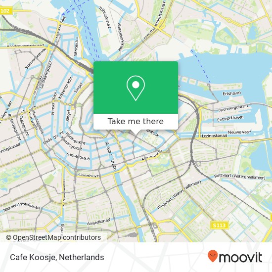 Cafe Koosje map