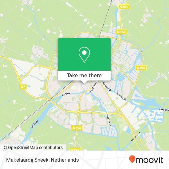 Makelaardij Sneek map