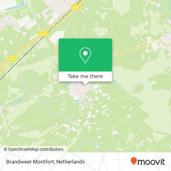 Brandweer Montfort map