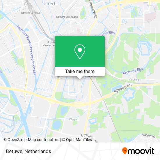 Betuwe map