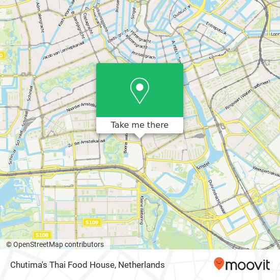 Chutima's Thai Food House map