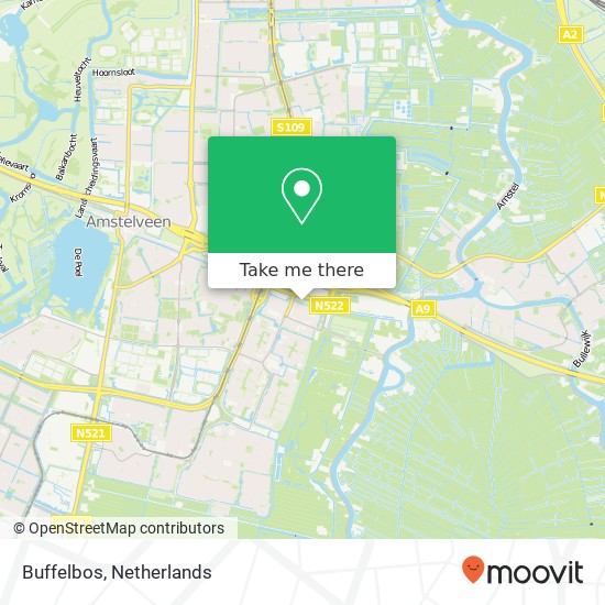 Buffelbos map
