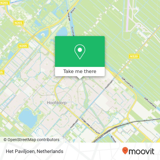 Het Paviljoen map