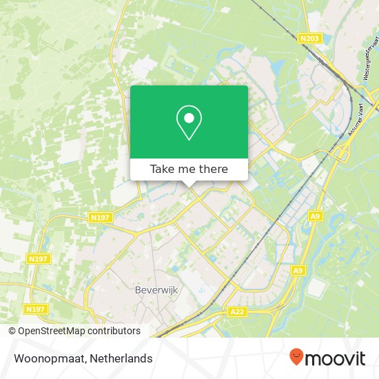 Woonopmaat map
