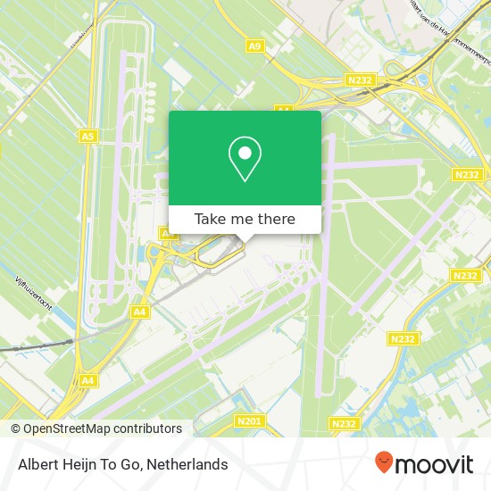 Albert Heijn To Go map