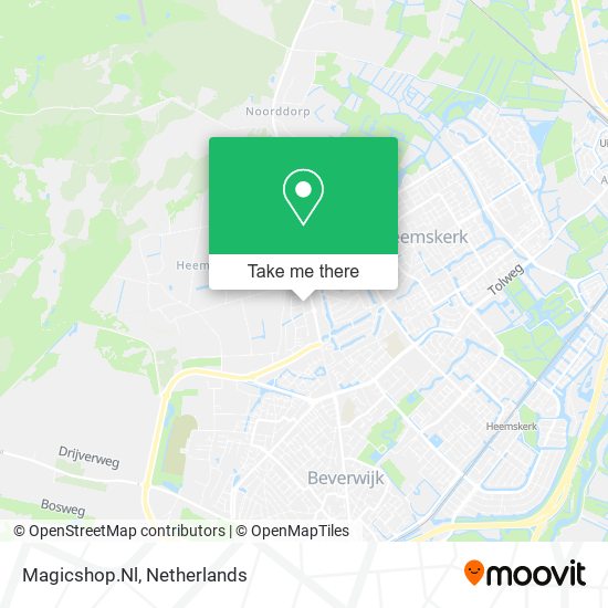 Magicshop.Nl map