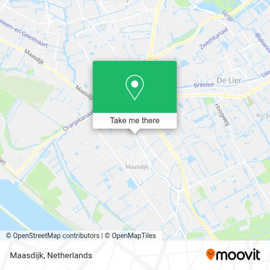 Maasdijk map