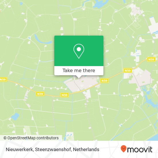 Nieuwerkerk, Steenzwaenshof map