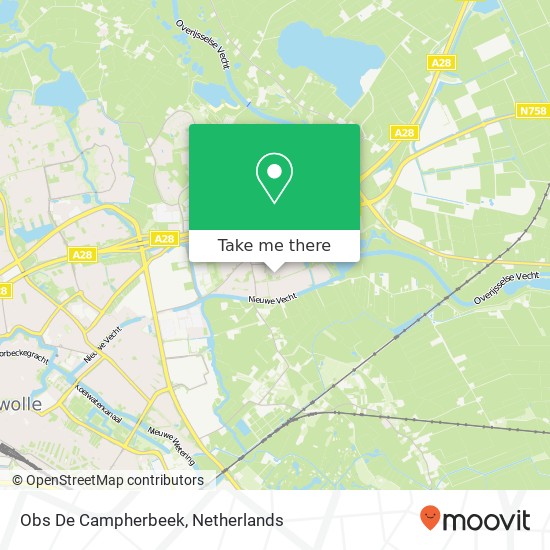 Obs De Campherbeek map