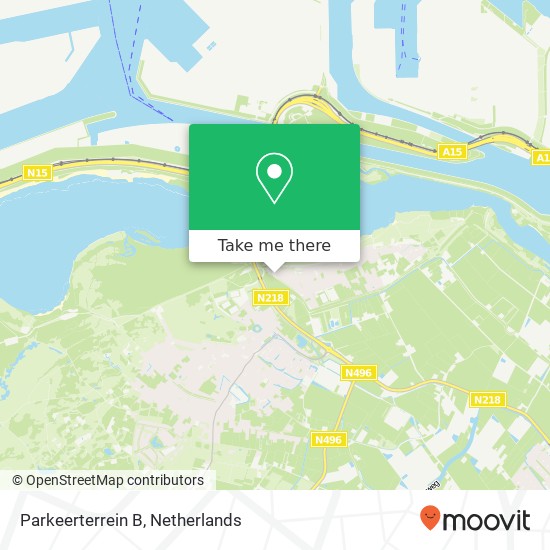 Parkeerterrein B map