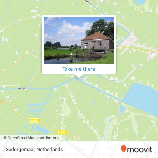 Sudergemaal map