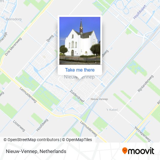 Nieuw-Vennep map