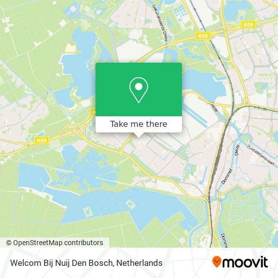 Welcom Bij Nuij Den Bosch map