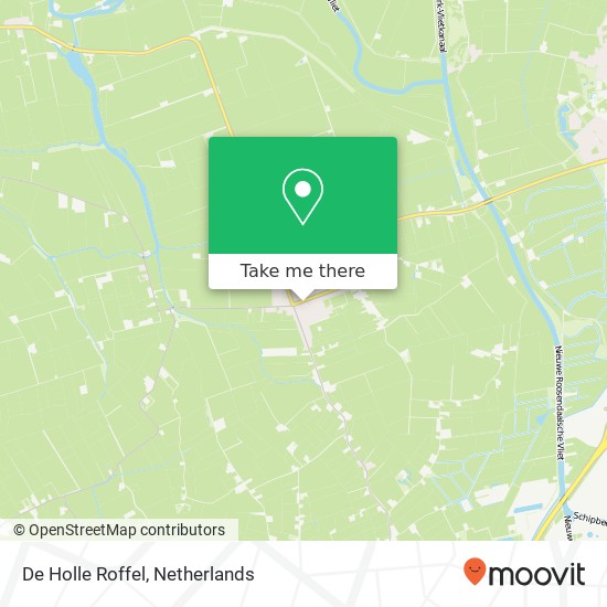 De Holle Roffel map