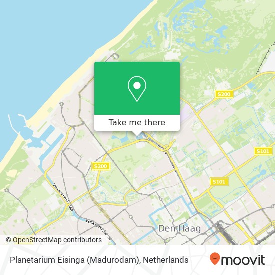 Planetarium Eisinga (Madurodam) map