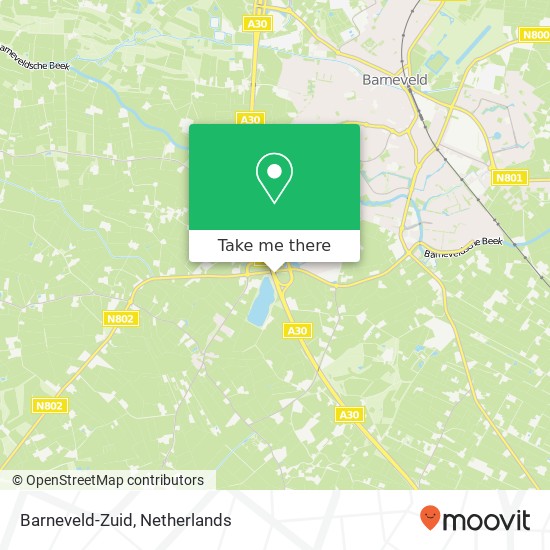 Barneveld-Zuid map