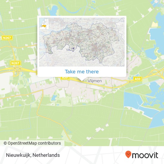 Nieuwkuijk map