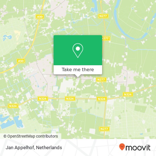 Jan Appelhof map