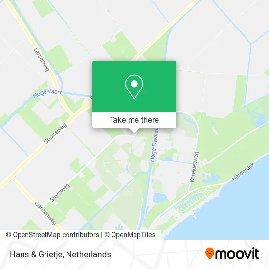 Hans & Grietje map