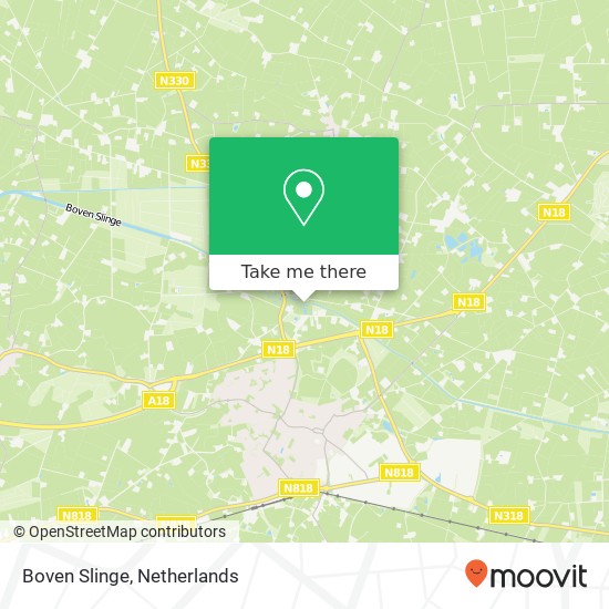 Boven Slinge map