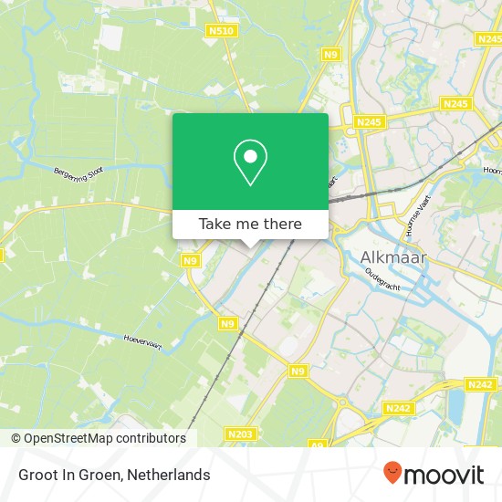 Groot In Groen map