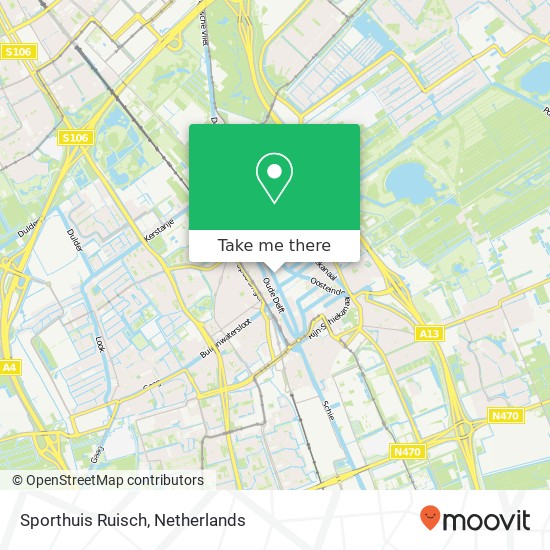 Sporthuis Ruisch map