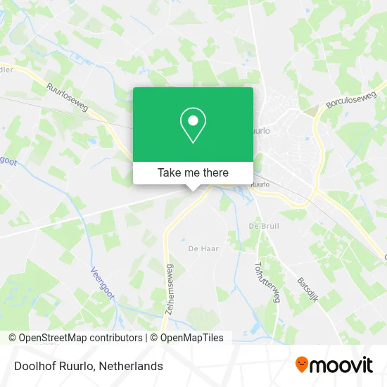 Doolhof Ruurlo map