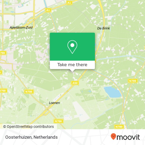 Oosterhuizen map