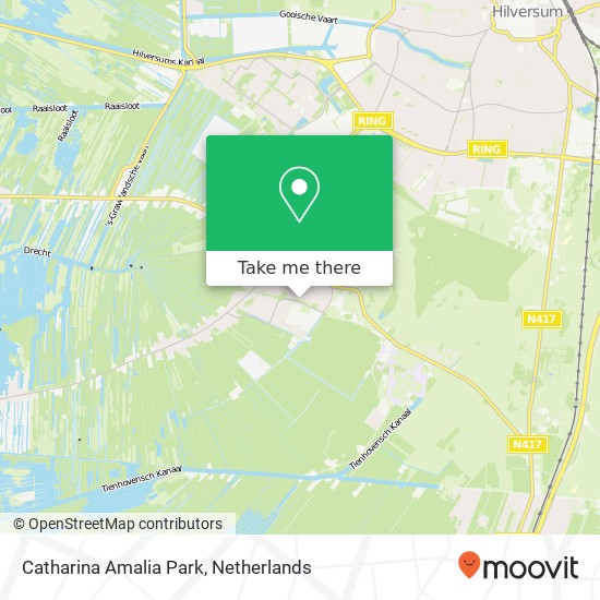 Catharina Amalia Park map