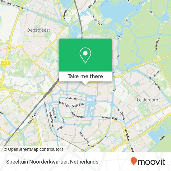 Speeltuin Noorderkwartier map