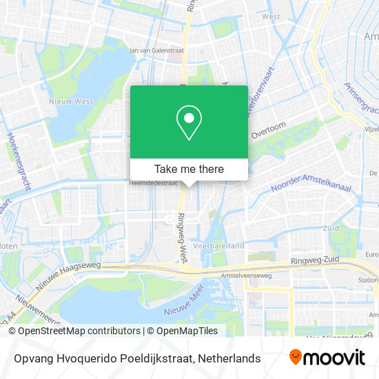 Opvang Hvoquerido Poeldijkstraat Karte