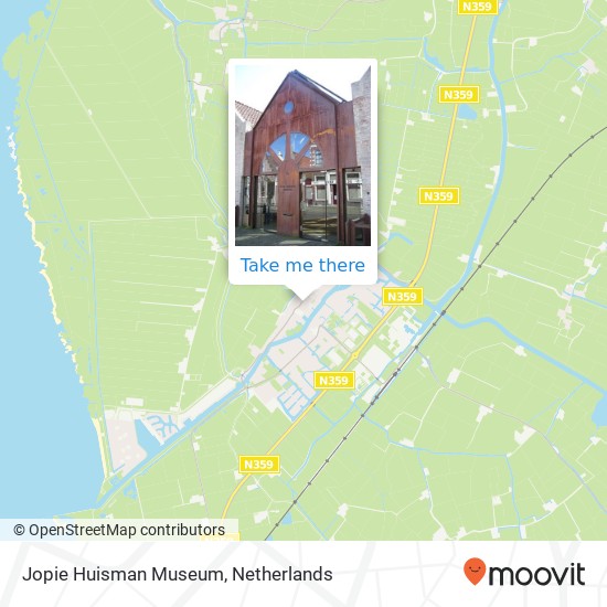 Jopie Huisman Museum Karte