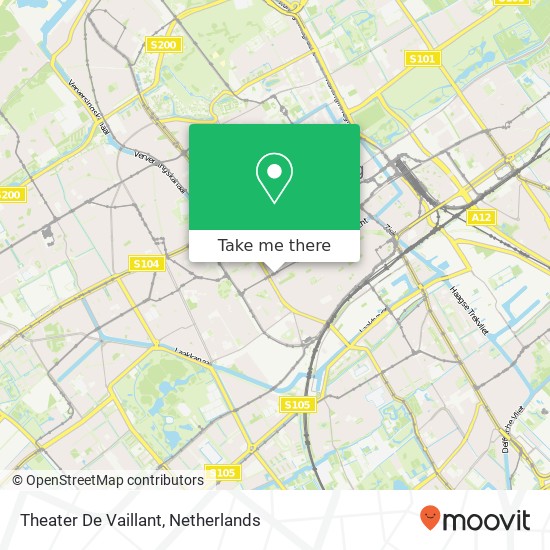 Theater De Vaillant map
