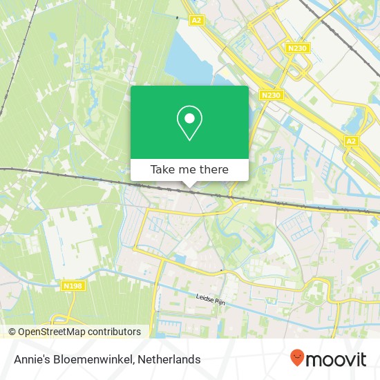 Annie's Bloemenwinkel Karte