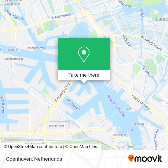 Coenhaven map