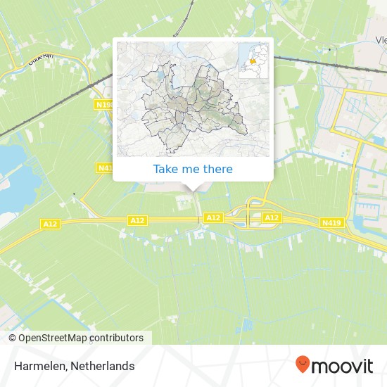 Harmelen map