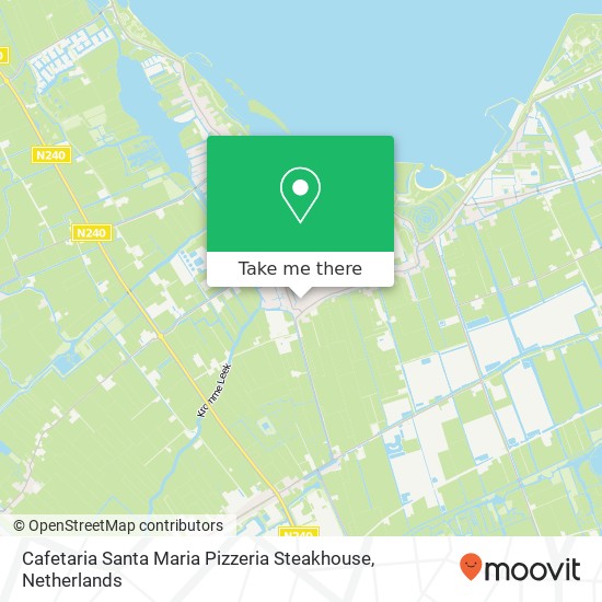 Cafetaria Santa Maria Pizzeria Steakhouse map