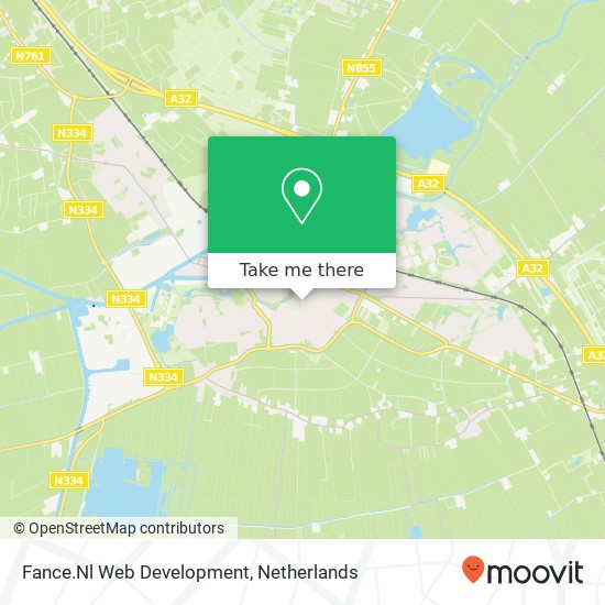 Fance.Nl Web Development map