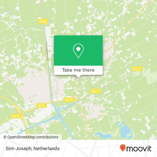 Sint-Joseph map