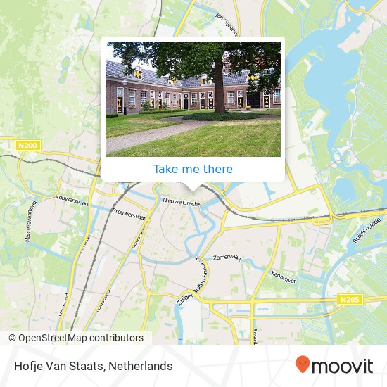 Hofje Van Staats map