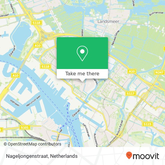 Nageljongenstraat map