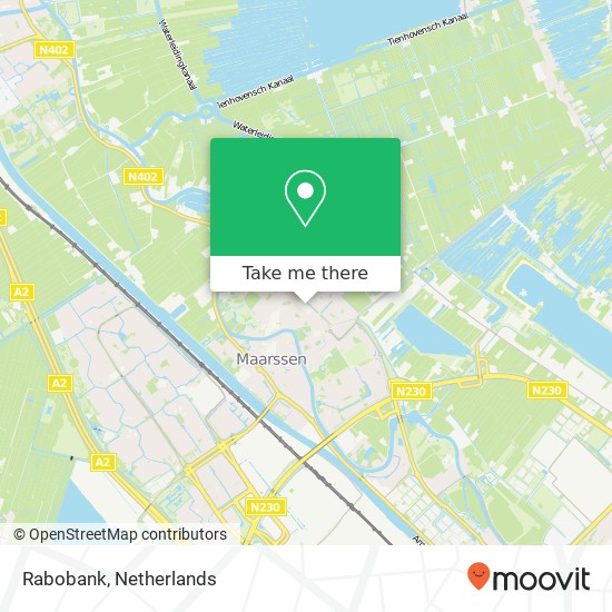 Rabobank map