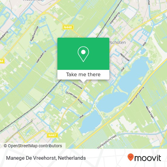Manege De Vreehorst map