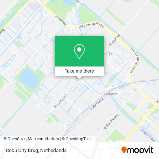 Cebu City Brug map
