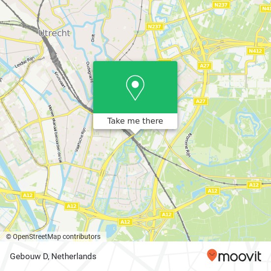 Gebouw D map