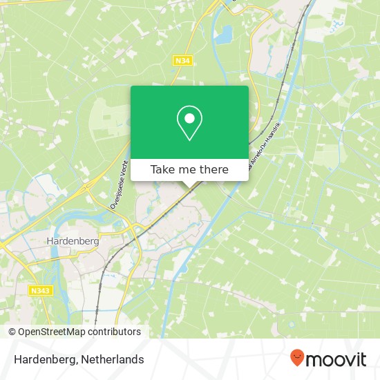 Hardenberg Karte