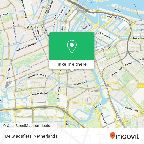 De Stadsfiets map